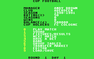 Cup Football Screenshot 1